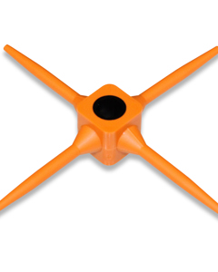 Finger wheel for egg transfer elevator